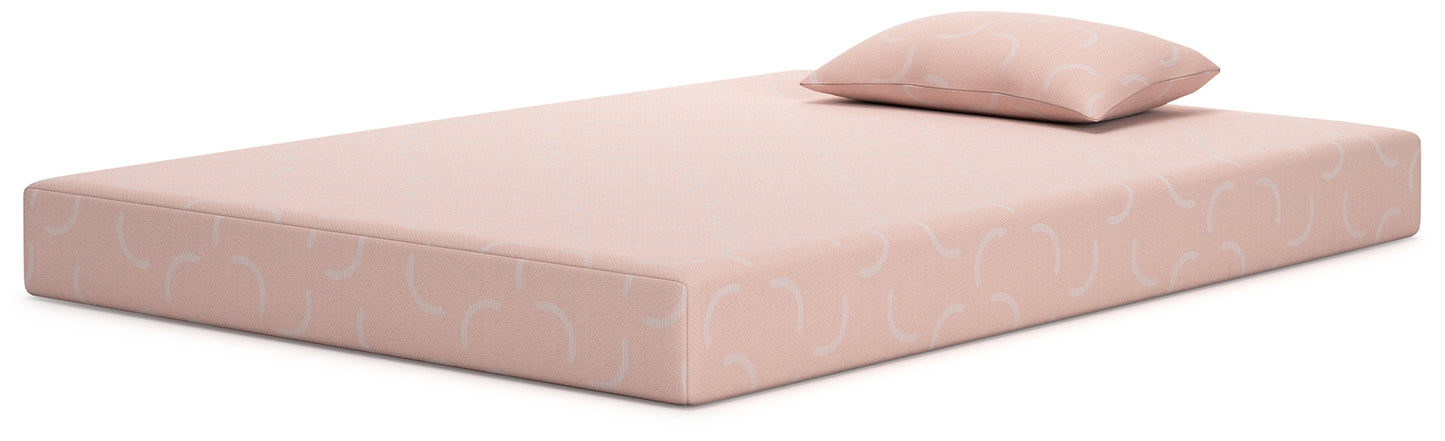 Ashley Express - Ikidz Coral  Mattress And Pillow 2/Cn