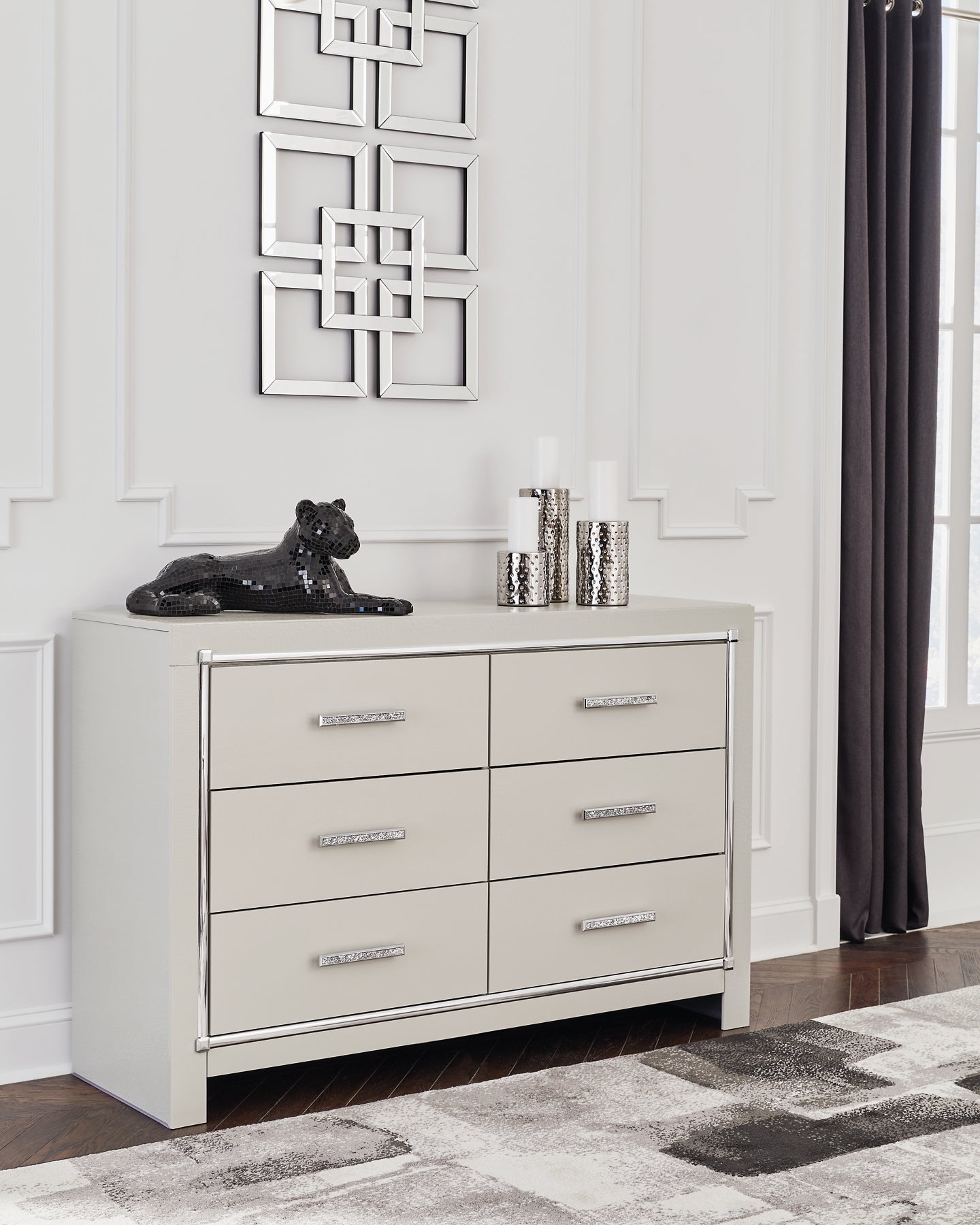 Zyniden Six Drawer Dresser