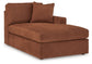 Modmax 8-Piece Sectional with Chaise and Storage Consoles