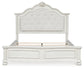 Montelaine California King Upholstered Panel Bed