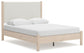 Cadmori Queen Upholstered Panel Bed with Dresser