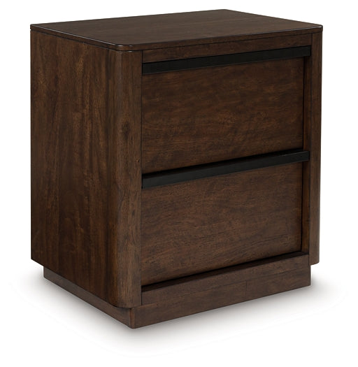 Dilenno Two Drawer Night Stand