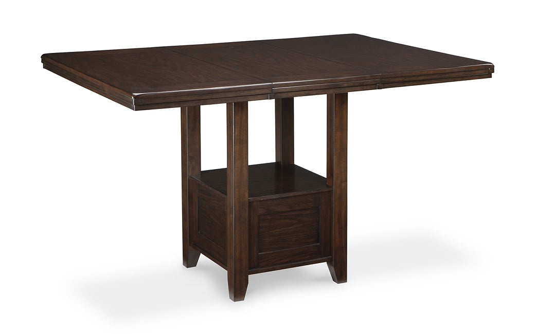 Ashley Express - Haddigan Counter Height Dining Table and 4 Barstools