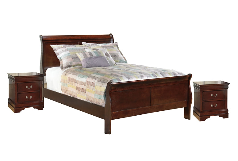 Ashley Express - Alisdair Full Sleigh Bed with 2 Nightstands