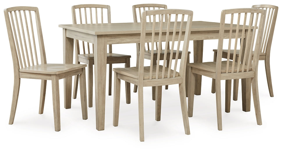 Ashley Express - Gleanville Dining Table and 6 Chairs