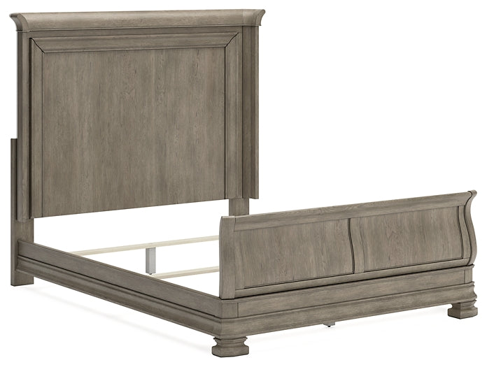 Lexorne  Sleigh Bed